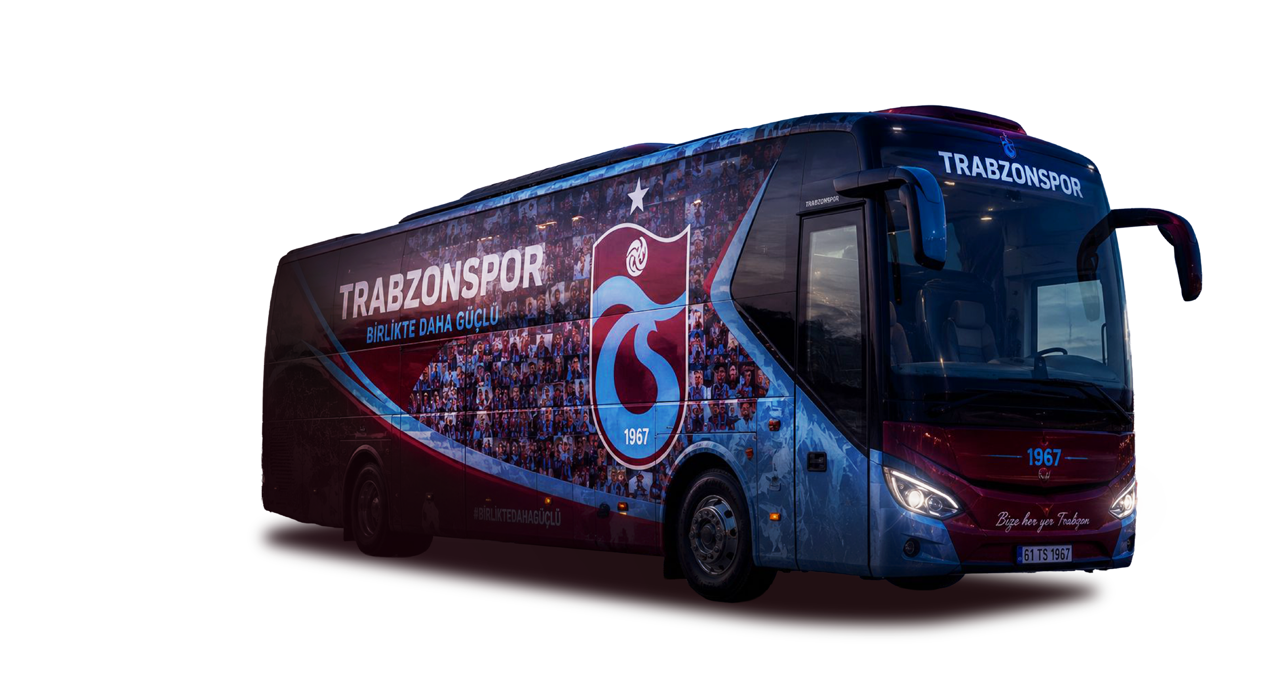 Trabzonspor takım otobüsü